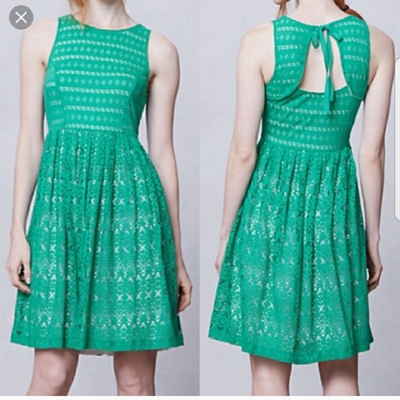 Anthropologie Dresses & Skirts - Anthropologie Postmark Sunstream lace dress